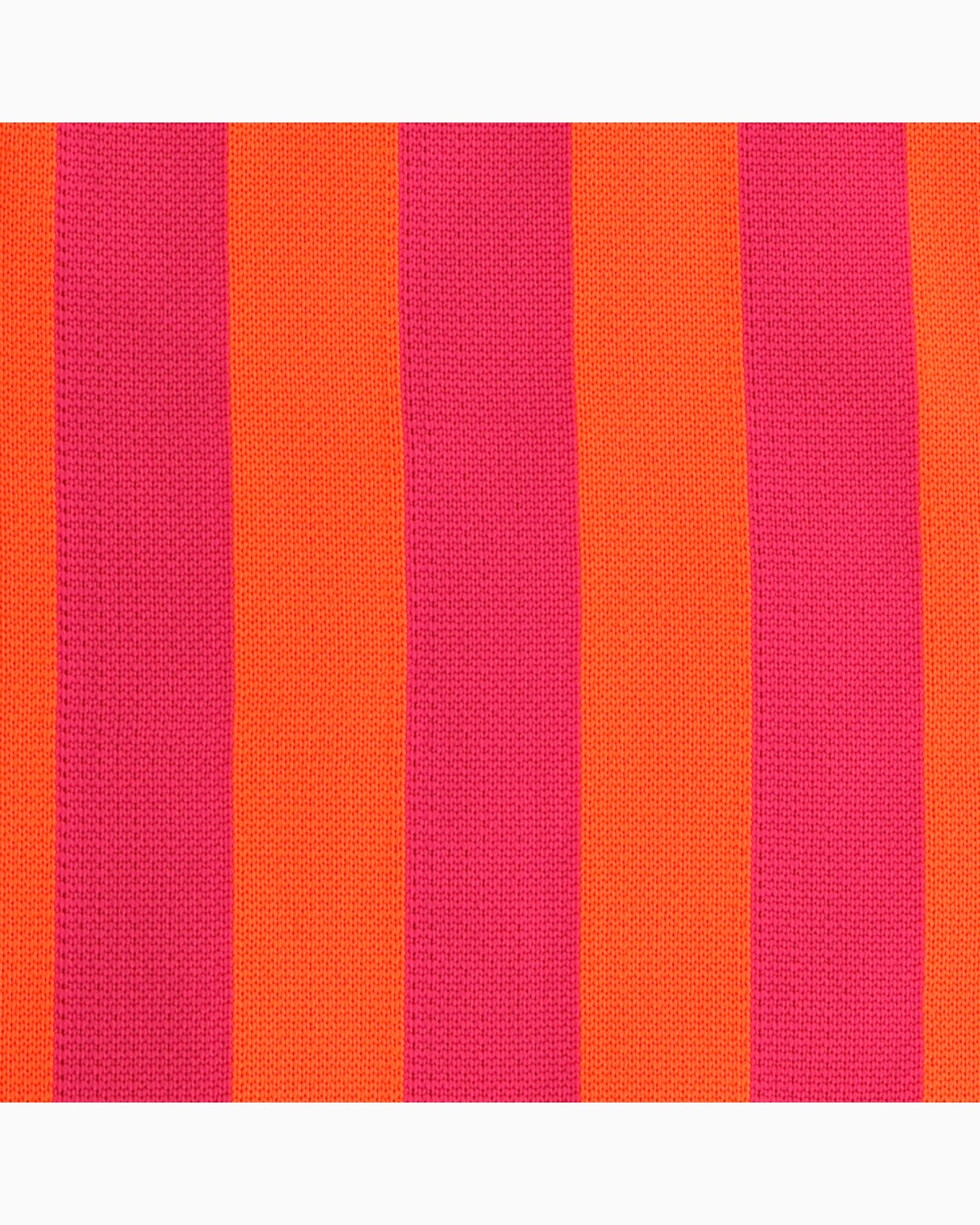 Shopper Lois mit Streifen orange pink