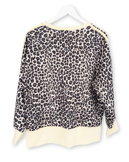 Leo Sweatshirt Streifen gelb