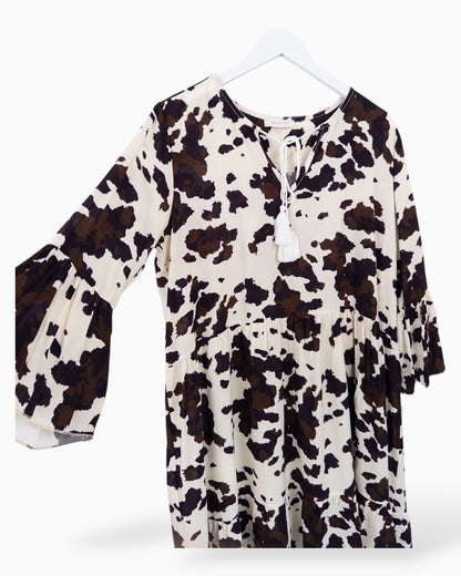 Kleid mit Animalprint