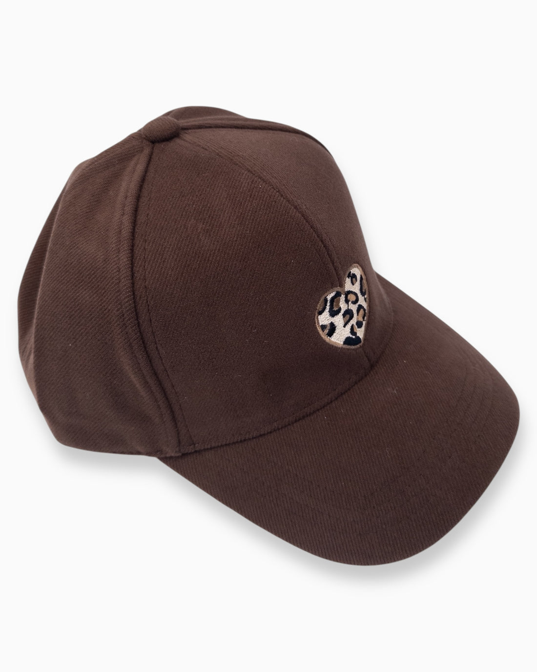 Leo Cap Herz dunkelbraun