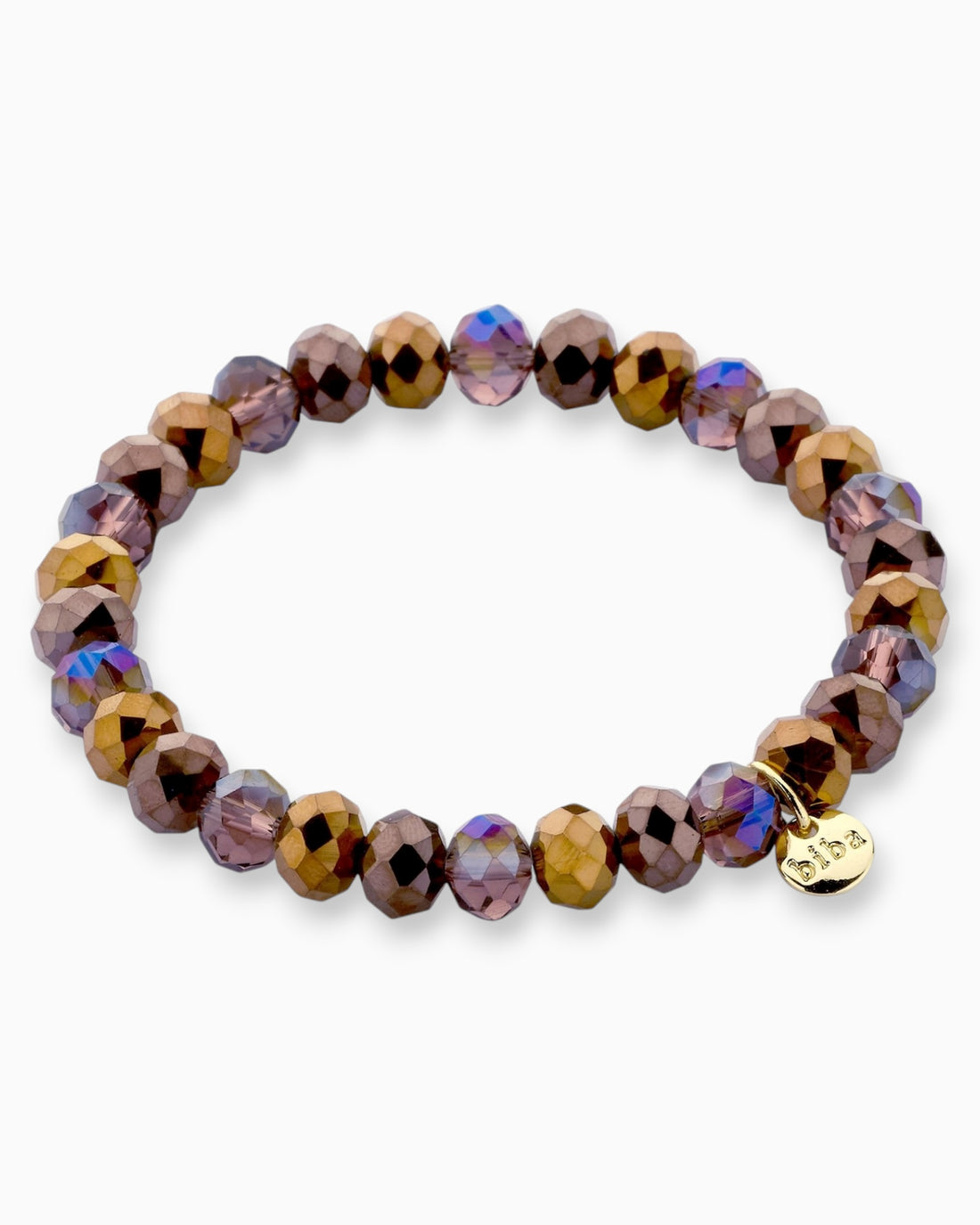Crystal Armband braun
