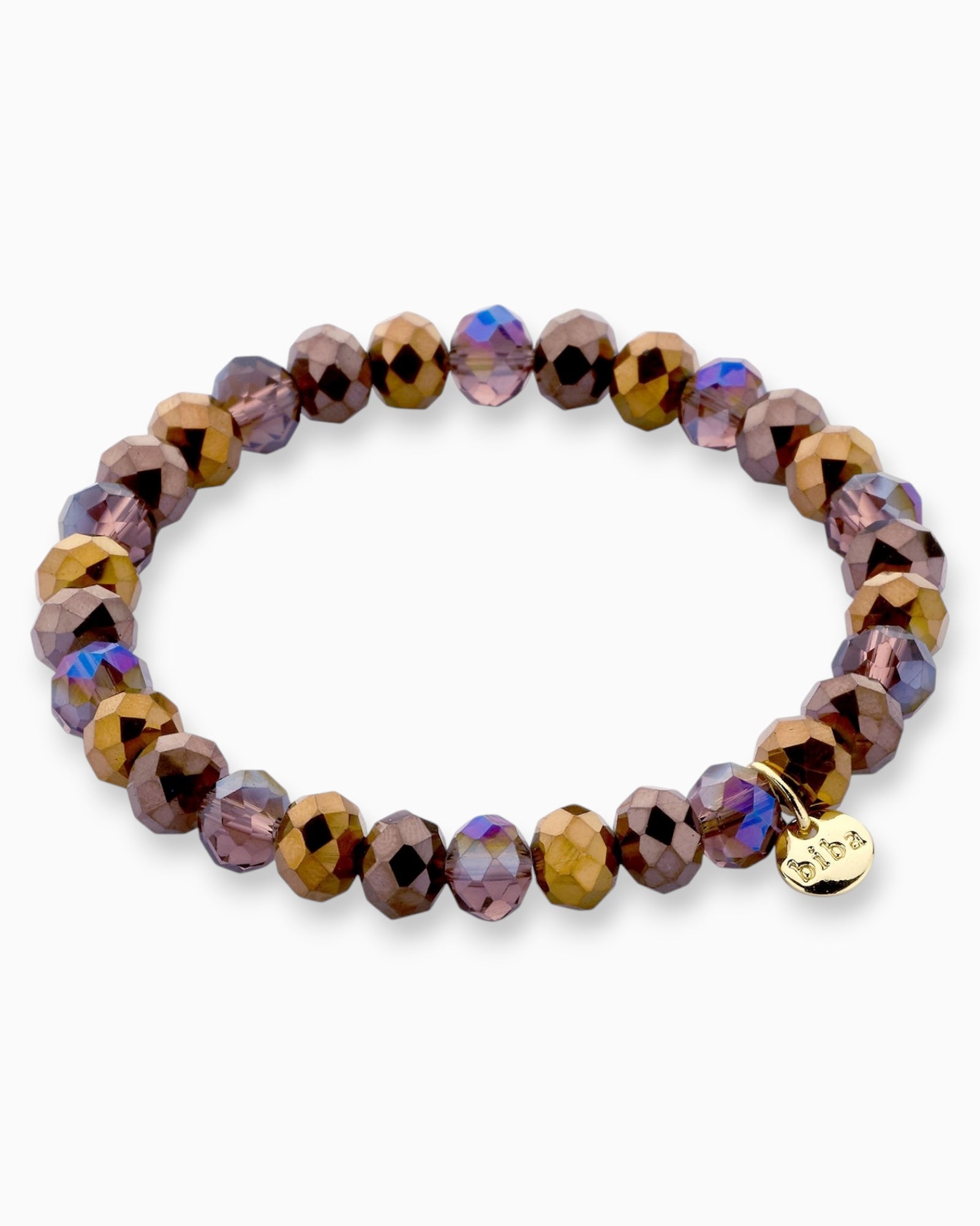 Crystal Armband braun