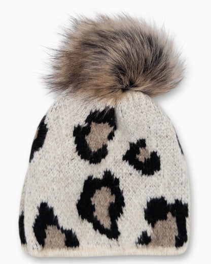 Leo Mütze mit Bommel