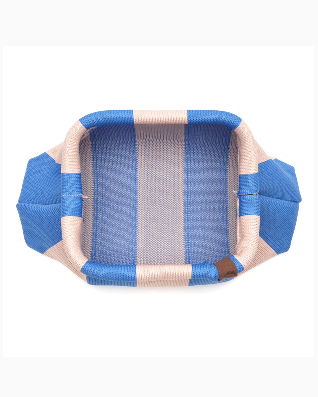 Kosmetiktasche Emma mit Streifen blau rosé