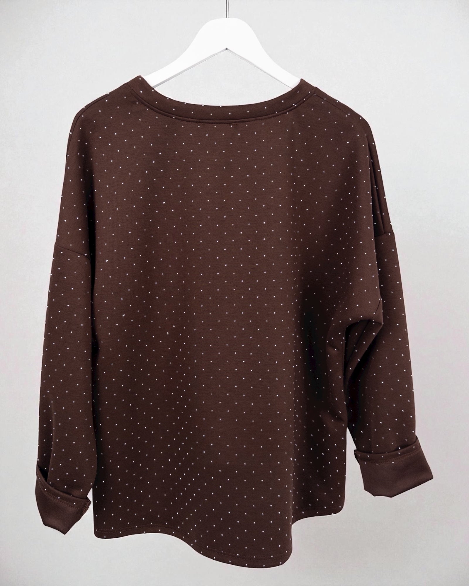 Sweatshirt Livia braun