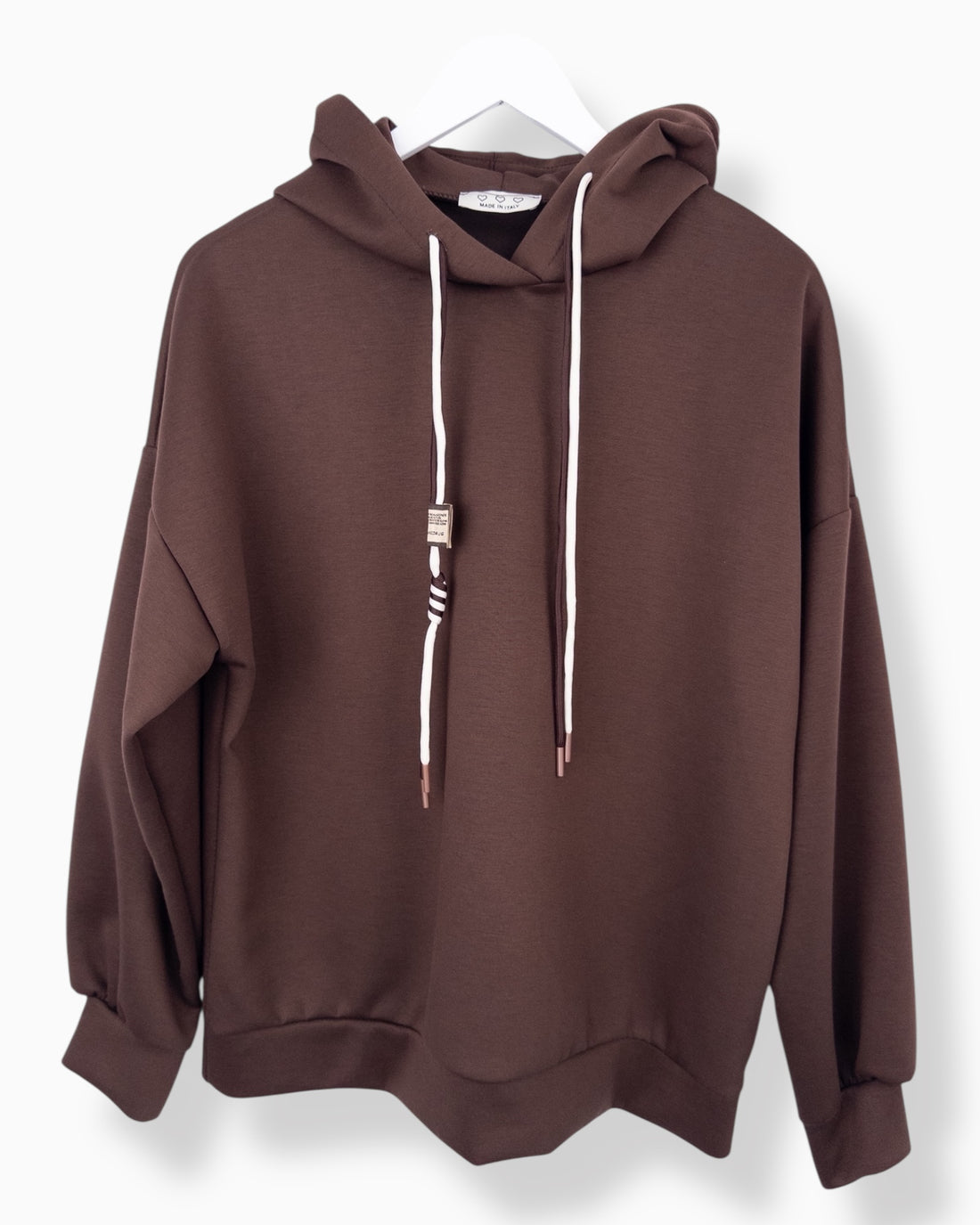 Hoodie Smile braun