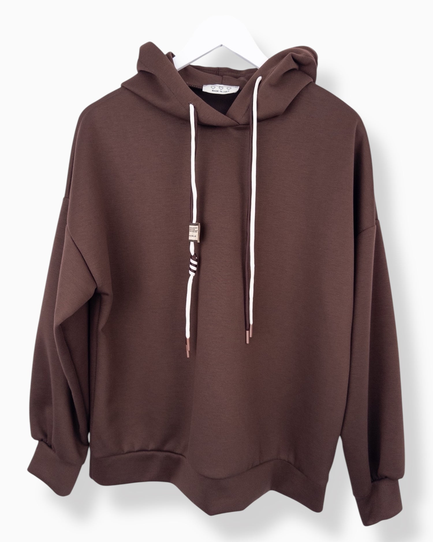 Hoodie Smile braun