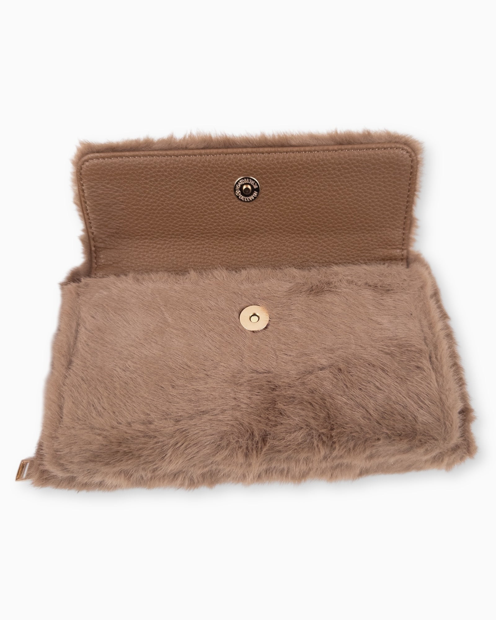 Handytasche Plüsch braun