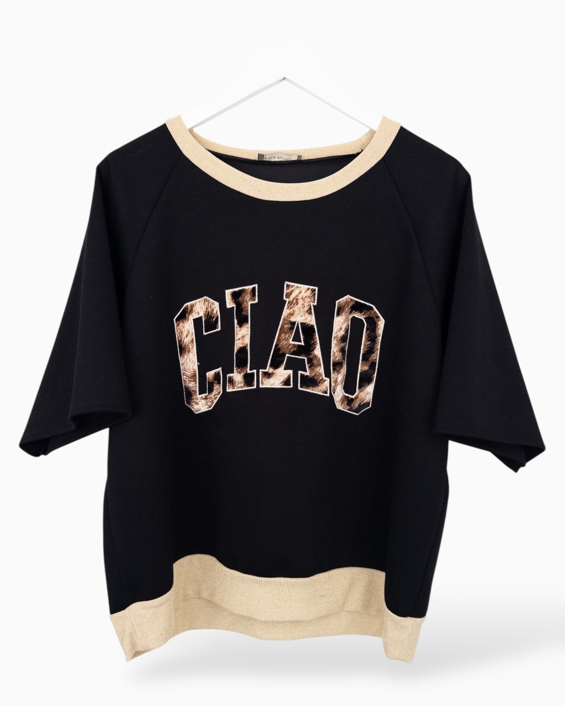 Shirt Ciao schwarz
