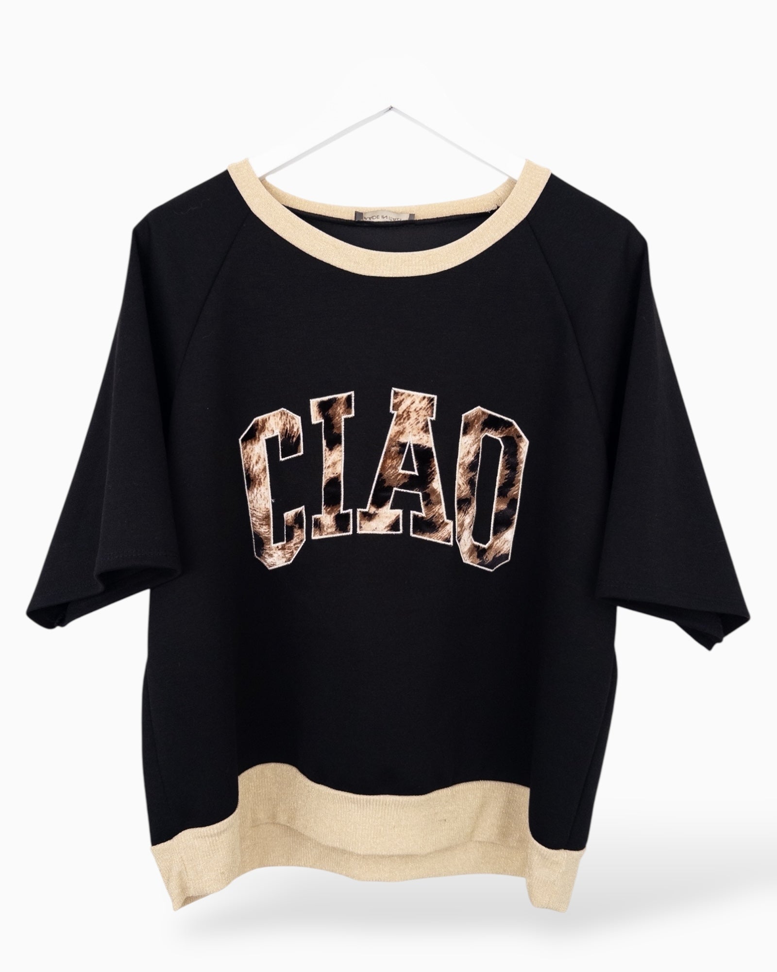 Shirt Ciao schwarz