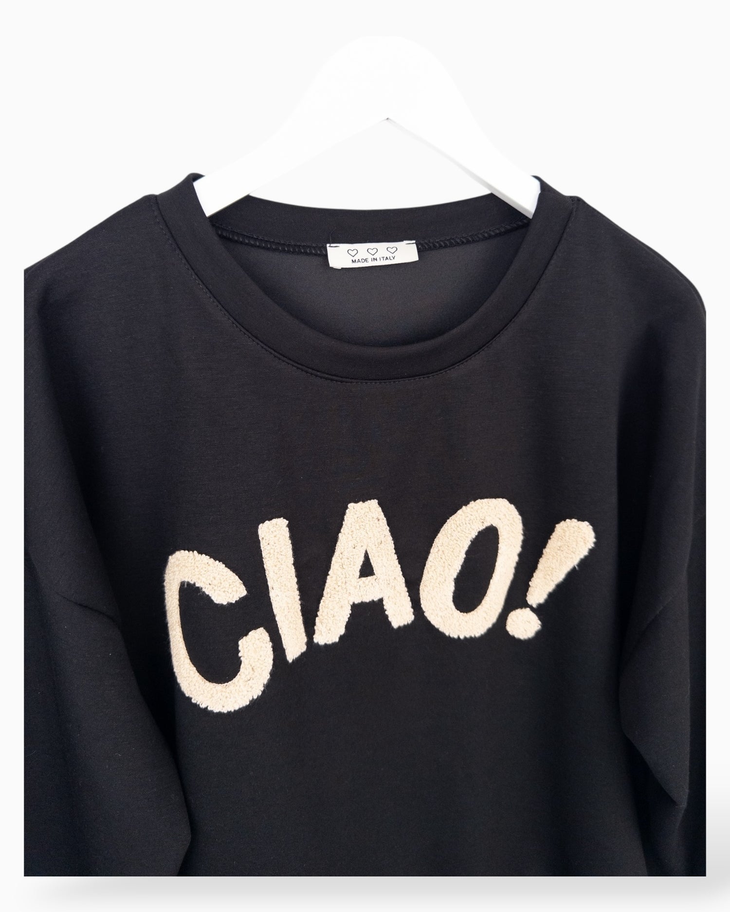 Sweatshirt Ciao schwarz