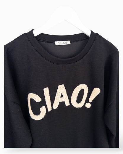 Sweatshirt Ciao schwarz