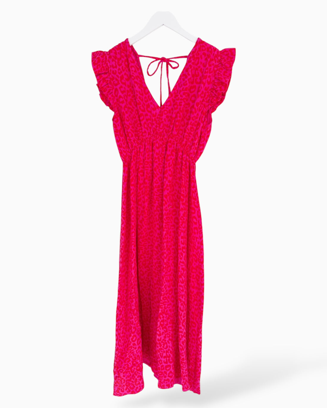 Leo Kleid aus Baumwolle pink