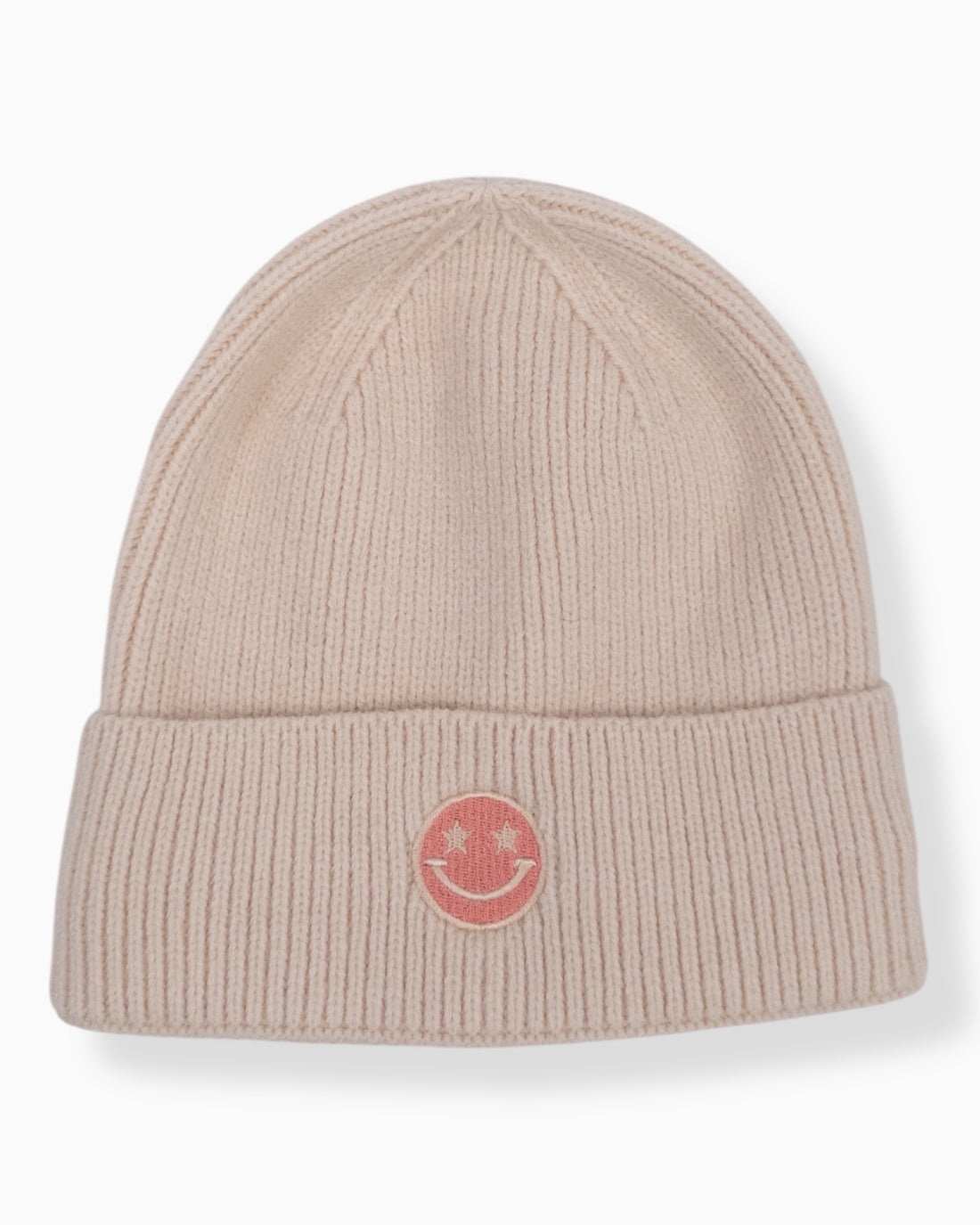 Mütze Smiley creme