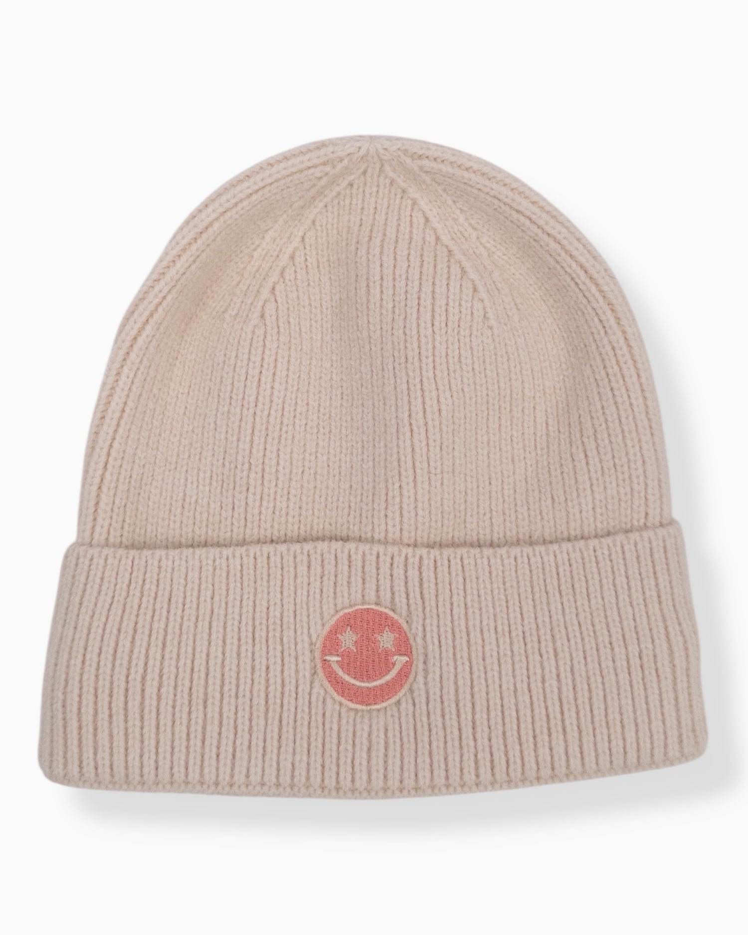 Mütze Smiley creme