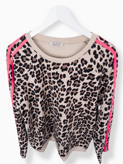 Oversize Leo Sweatshirt beige