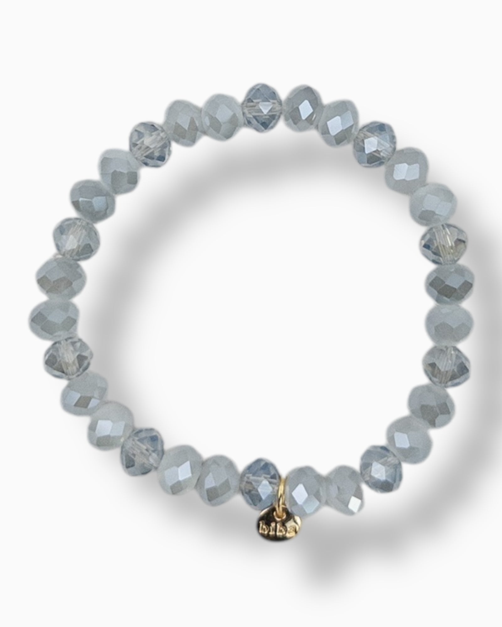 Crystal Armband grau