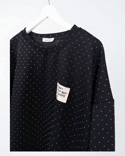 Sweatshirt Livia schwarz