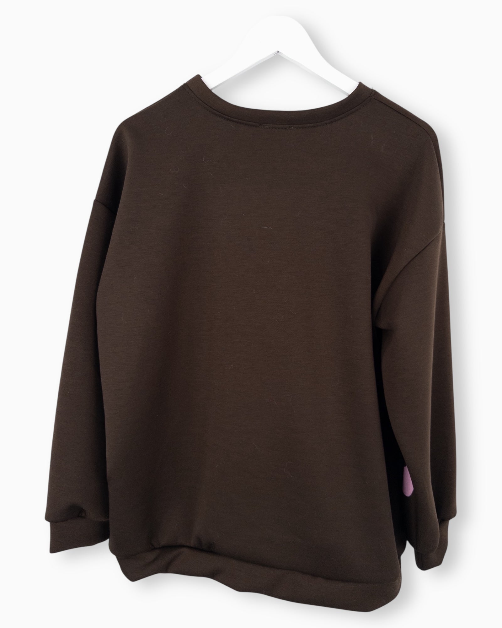 Oversize Sweatshirt Copenhagen dunkelbraun