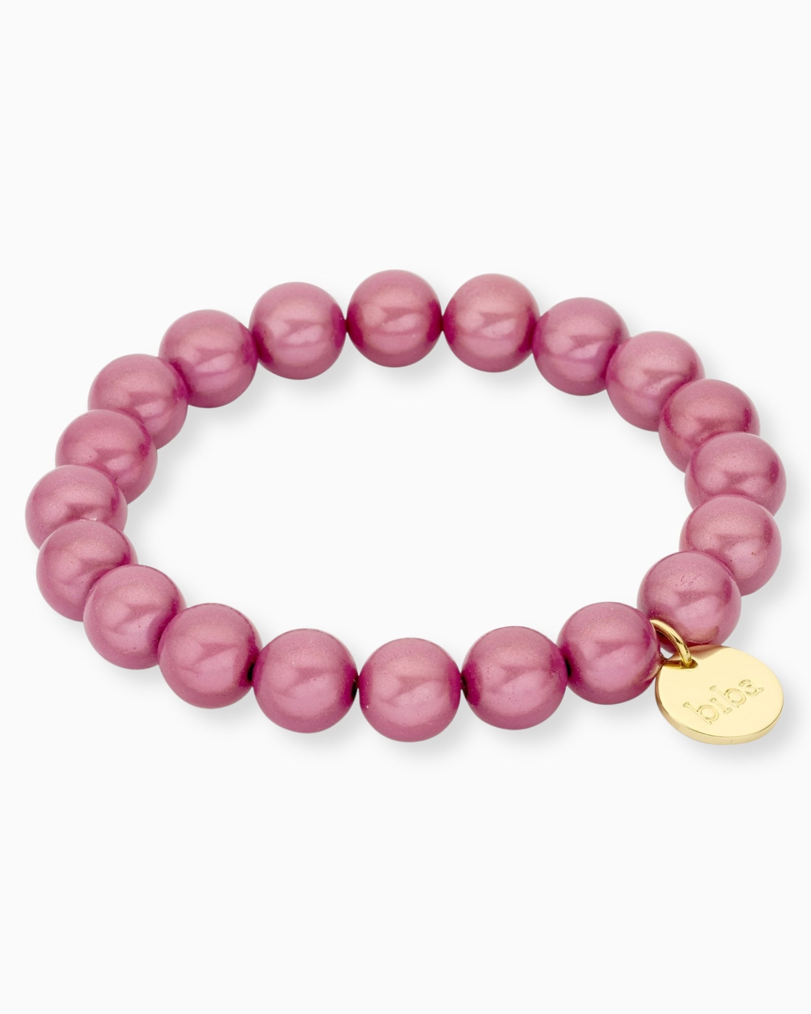 Perlenarmband altrosa