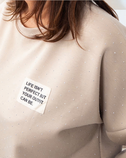 Sweatshirt Livia schwarz