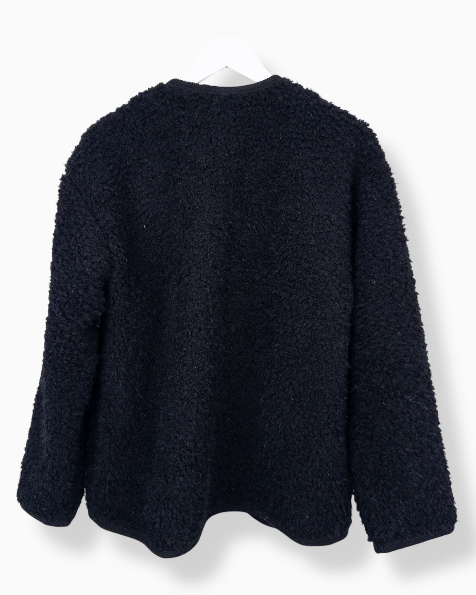 Teddy Jacke schwarz