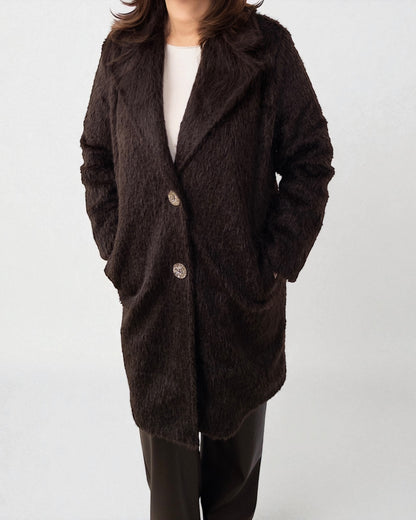 Mantel Fiola sand-beige