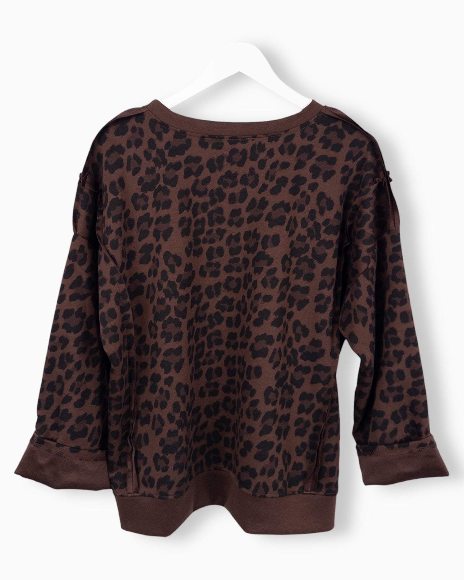 Oversize Leo Sweatshirt Luna braun