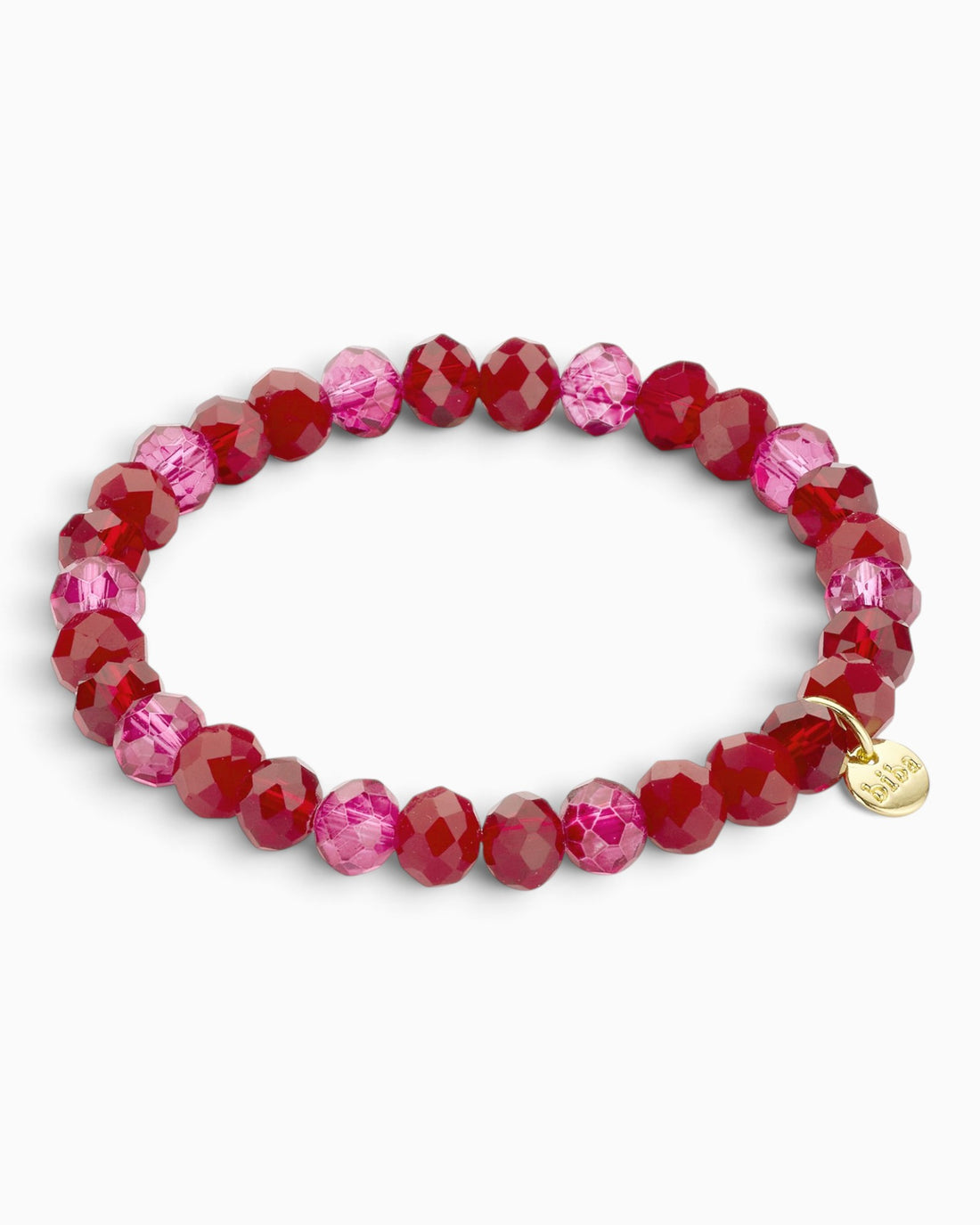 Crystal Armband biba weinrot mix