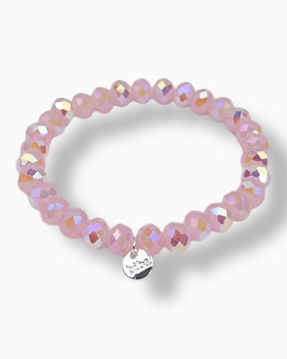 Crystal Armband flieder