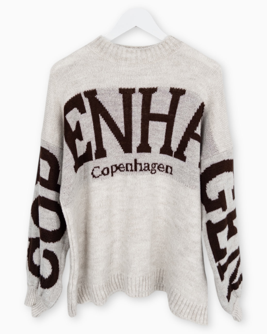 Strickpullover Copenhagen sand braun