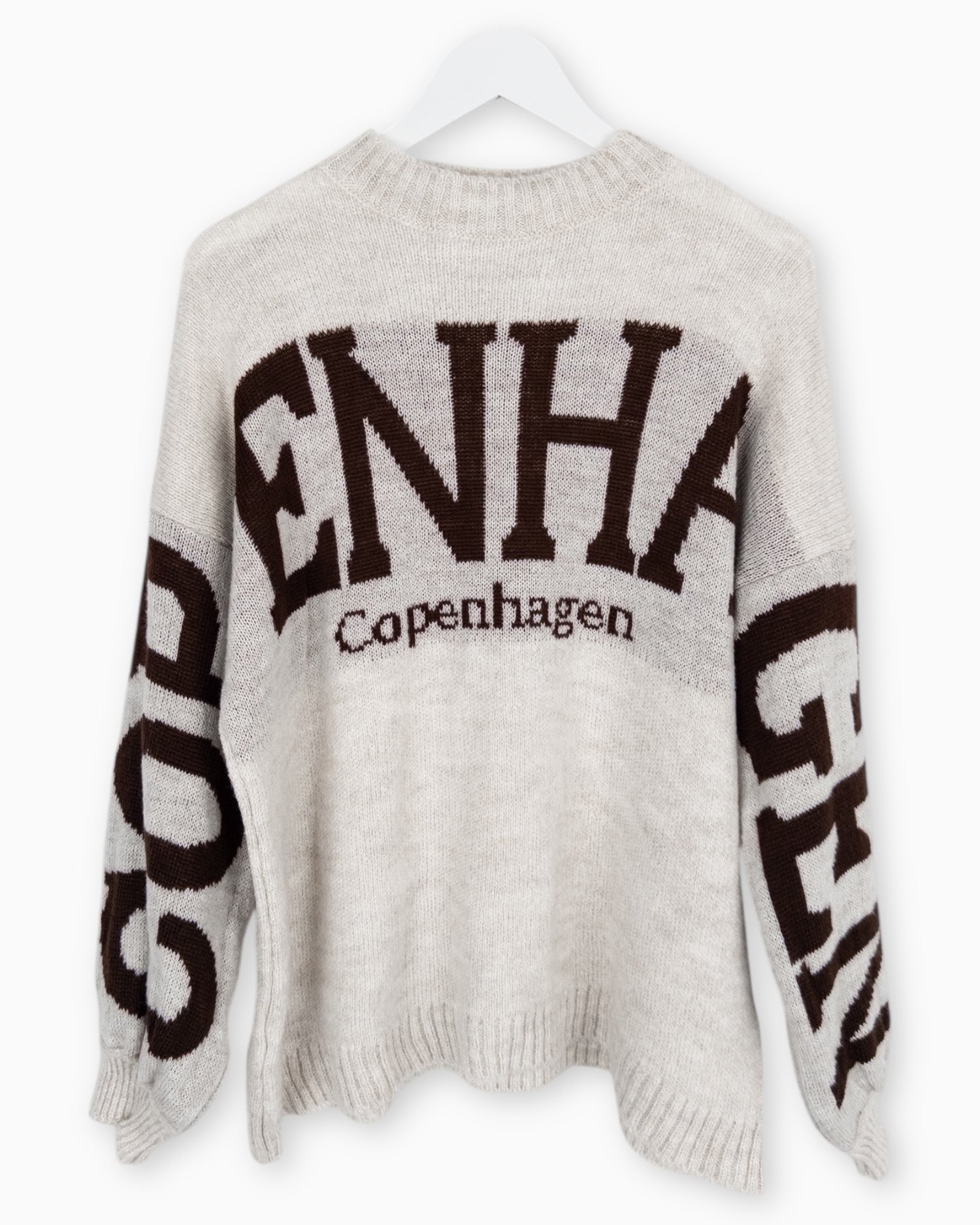 Strickpullover Copenhagen sand braun