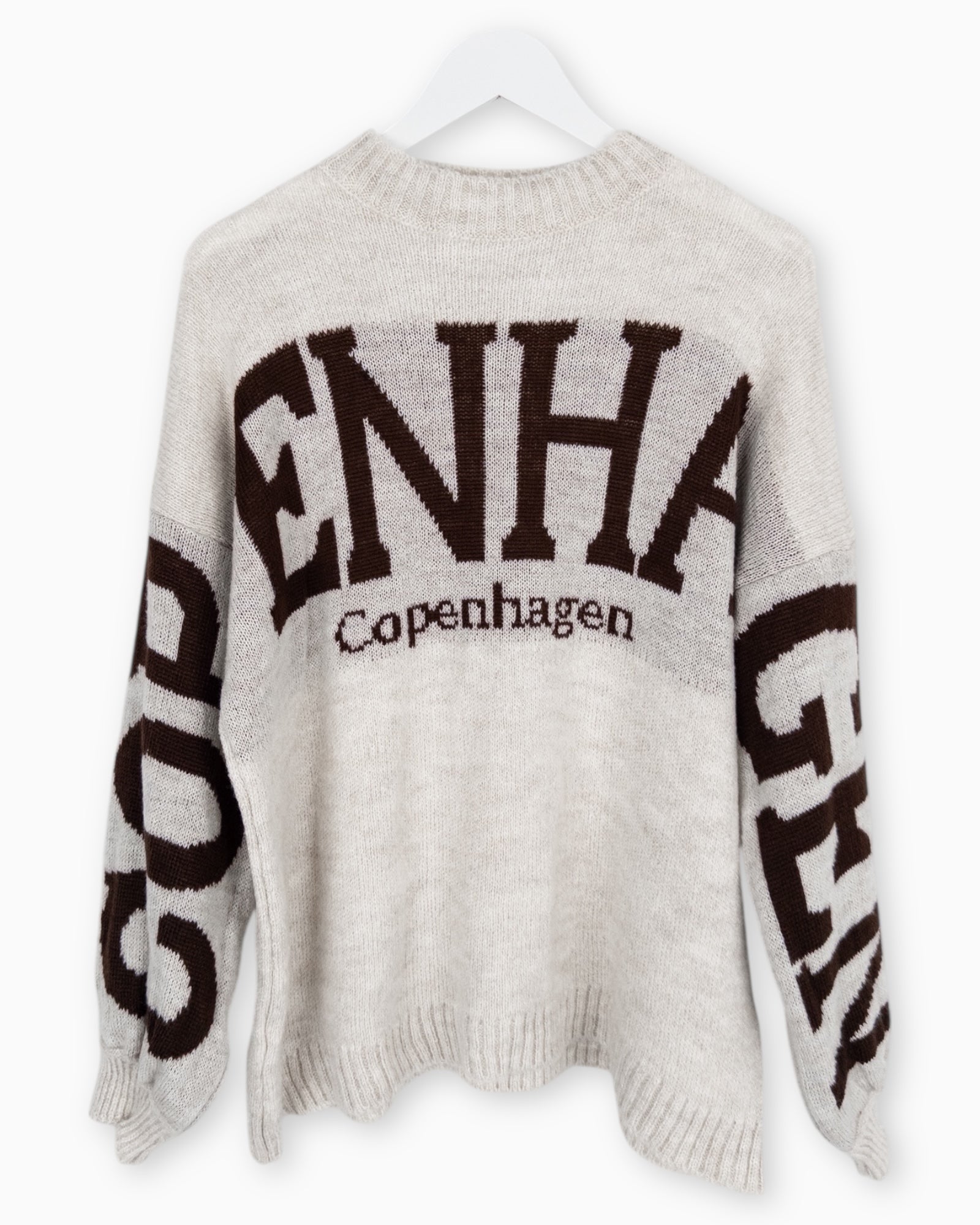 Strickpullover Copenhagen sand braun