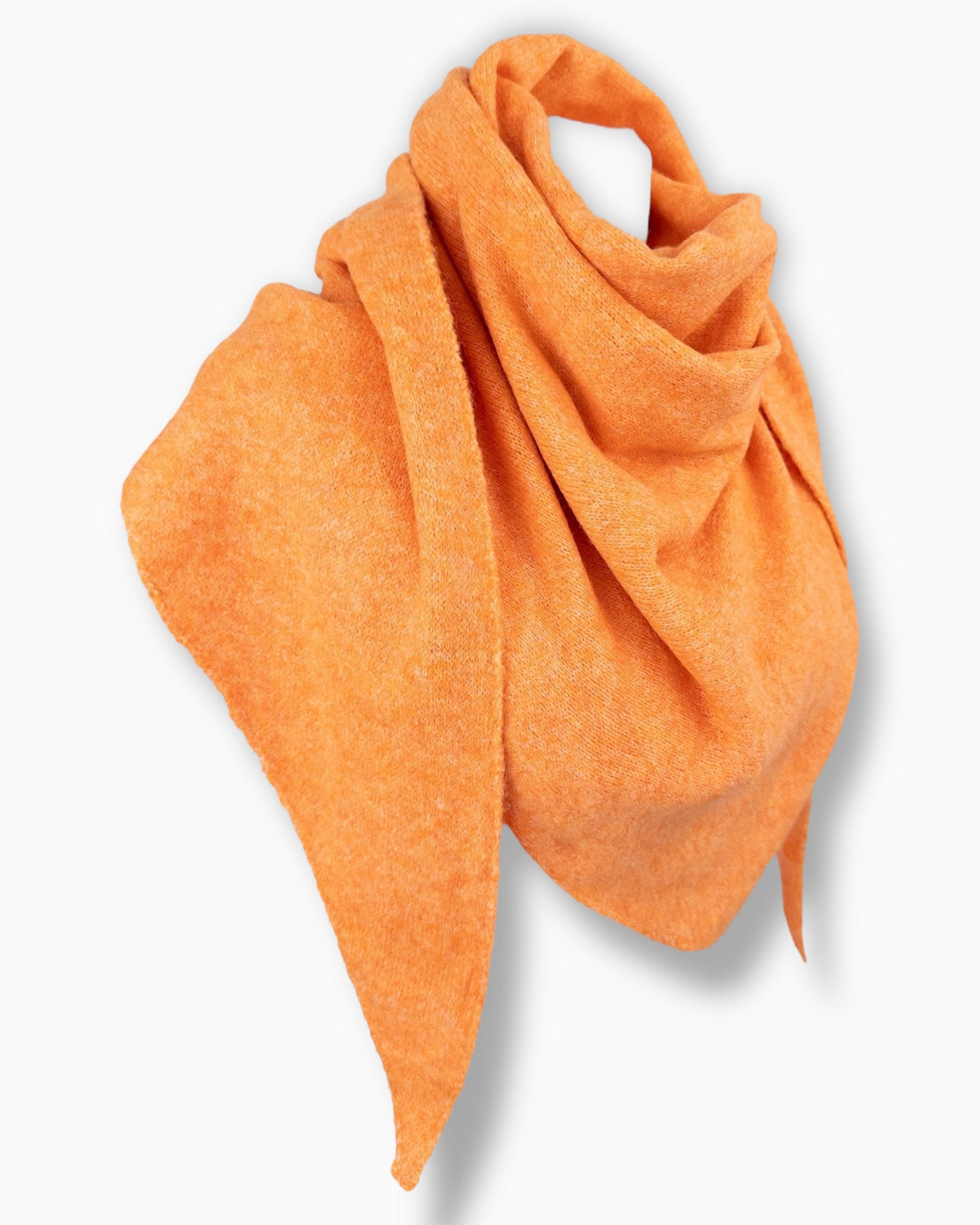 Dreieckstuch uni orange