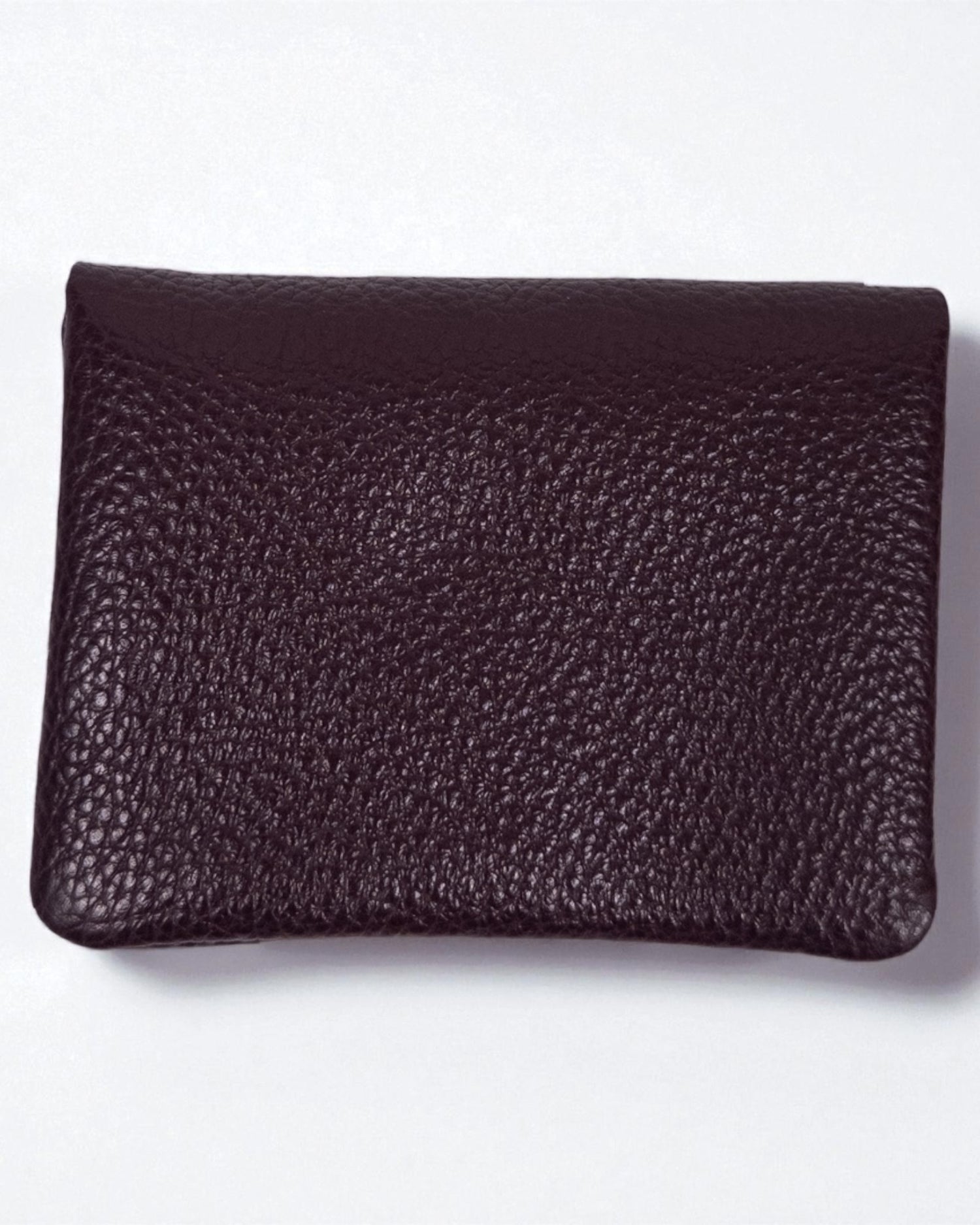 Geldbörse Leder klein berry dunkel