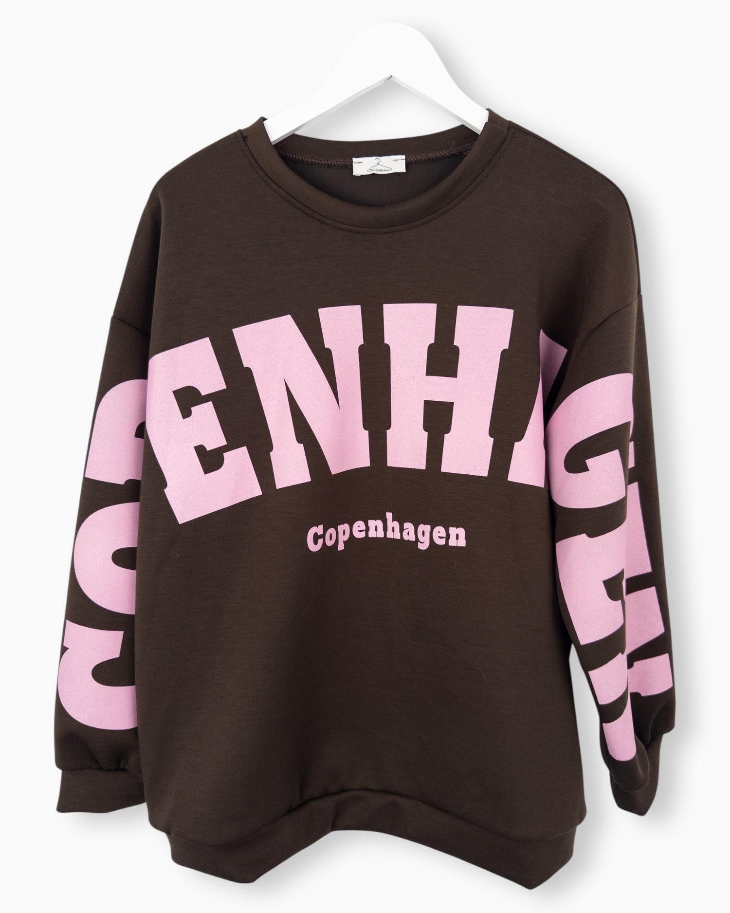 Oversize Sweatshirt Copenhagen dunkelbraun