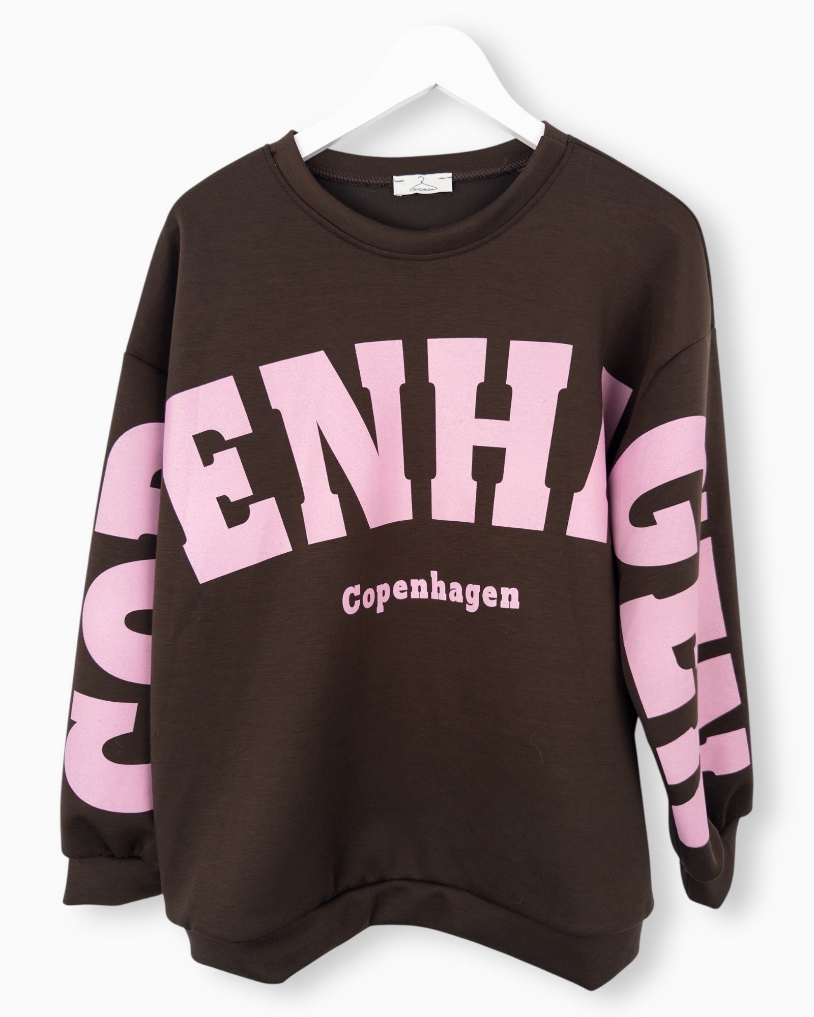 Oversize Sweatshirt Copenhagen dunkelbraun