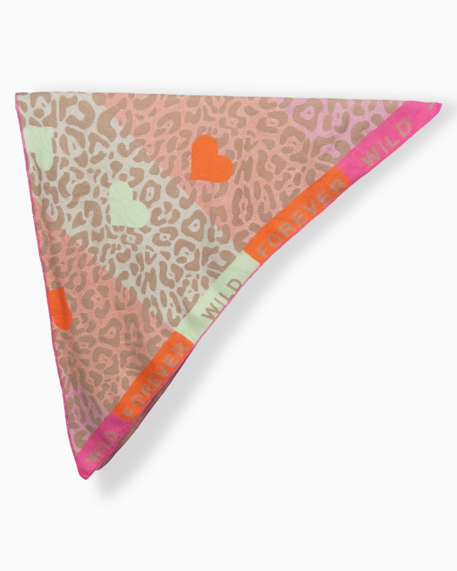Dreieckstuch Wild Forever rosa pink