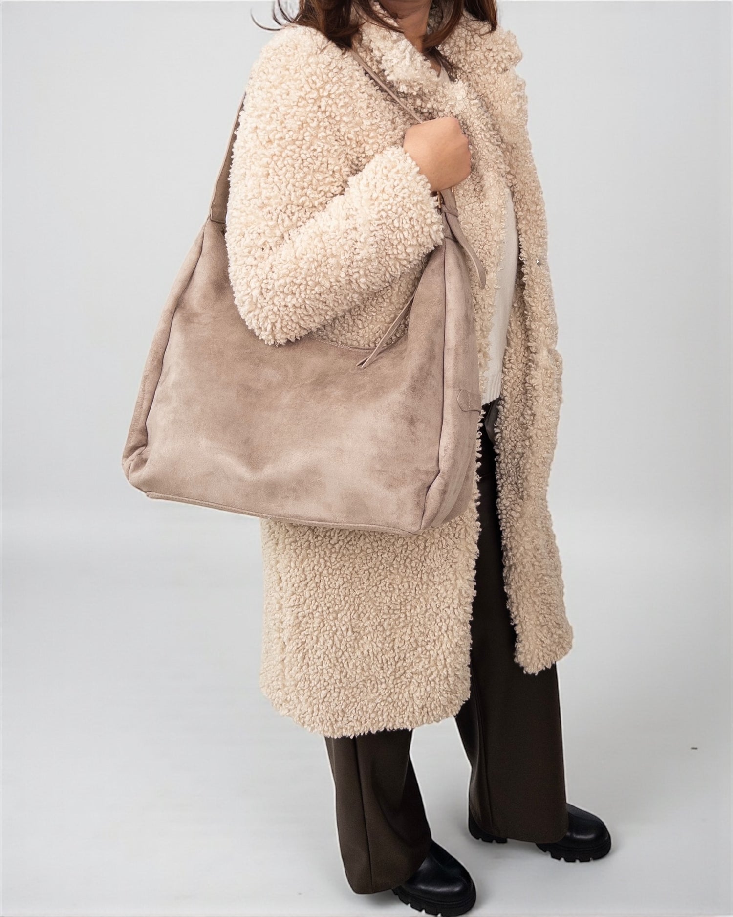 Handtasche Luna taupe