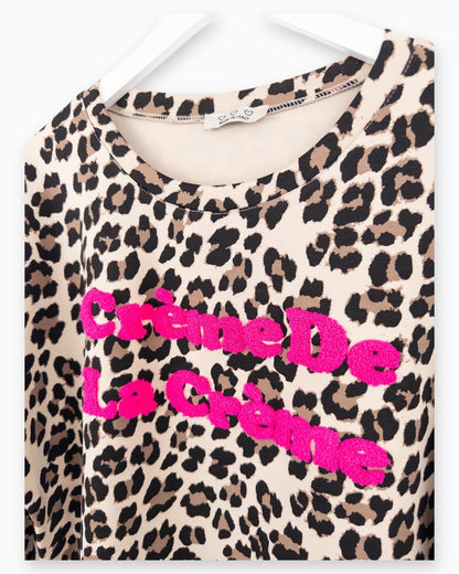 Leo Sweatshirt Creme De La Creme