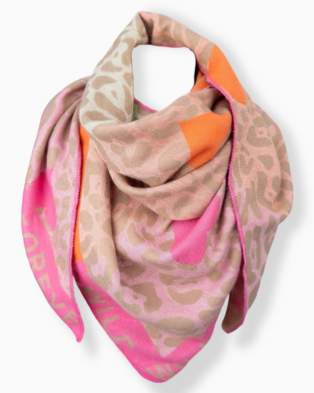 Dreieckstuch Wild Forever rosa pink
