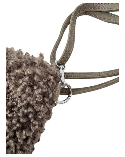 Teddy Handytasche taupe