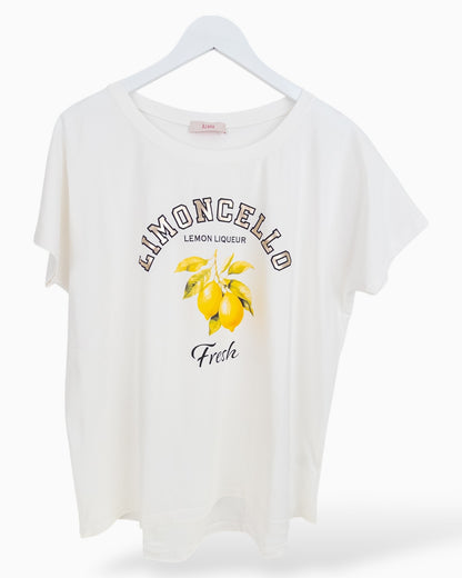 Shirt Limoncello weiß