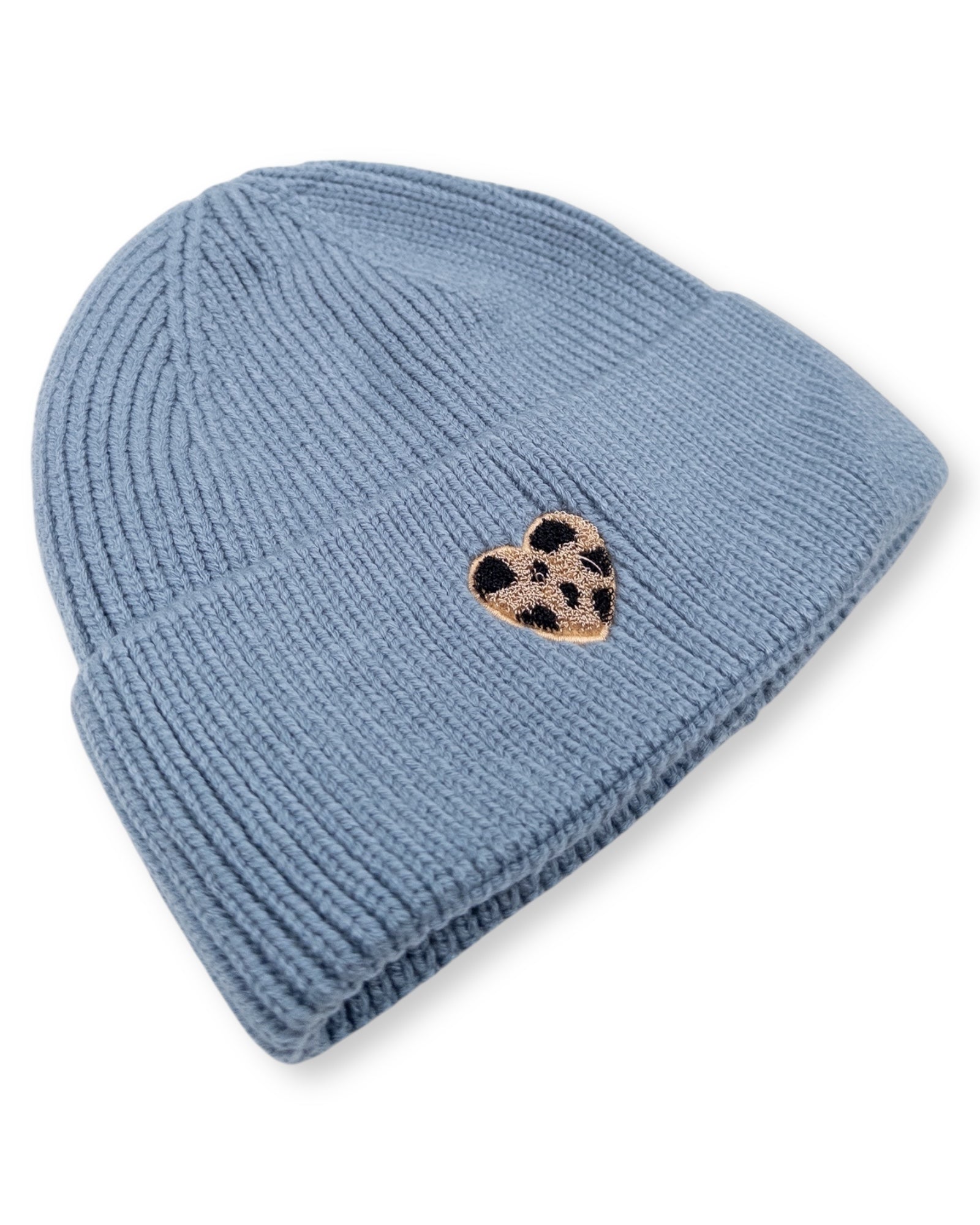 Mütze Leo Herz blau Gr. L