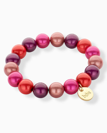 Perlenarmband Lia rose pink