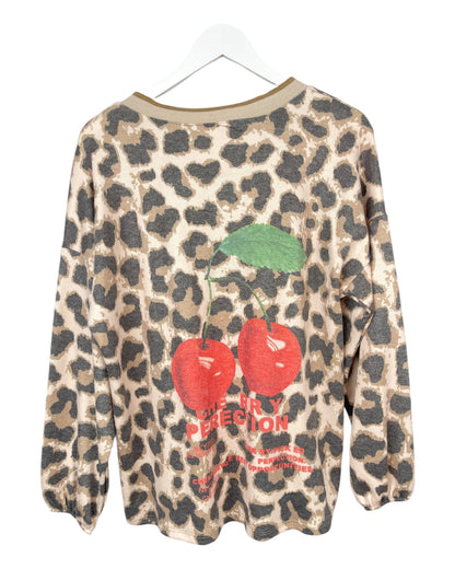 Leo Sweatshirt Cherry