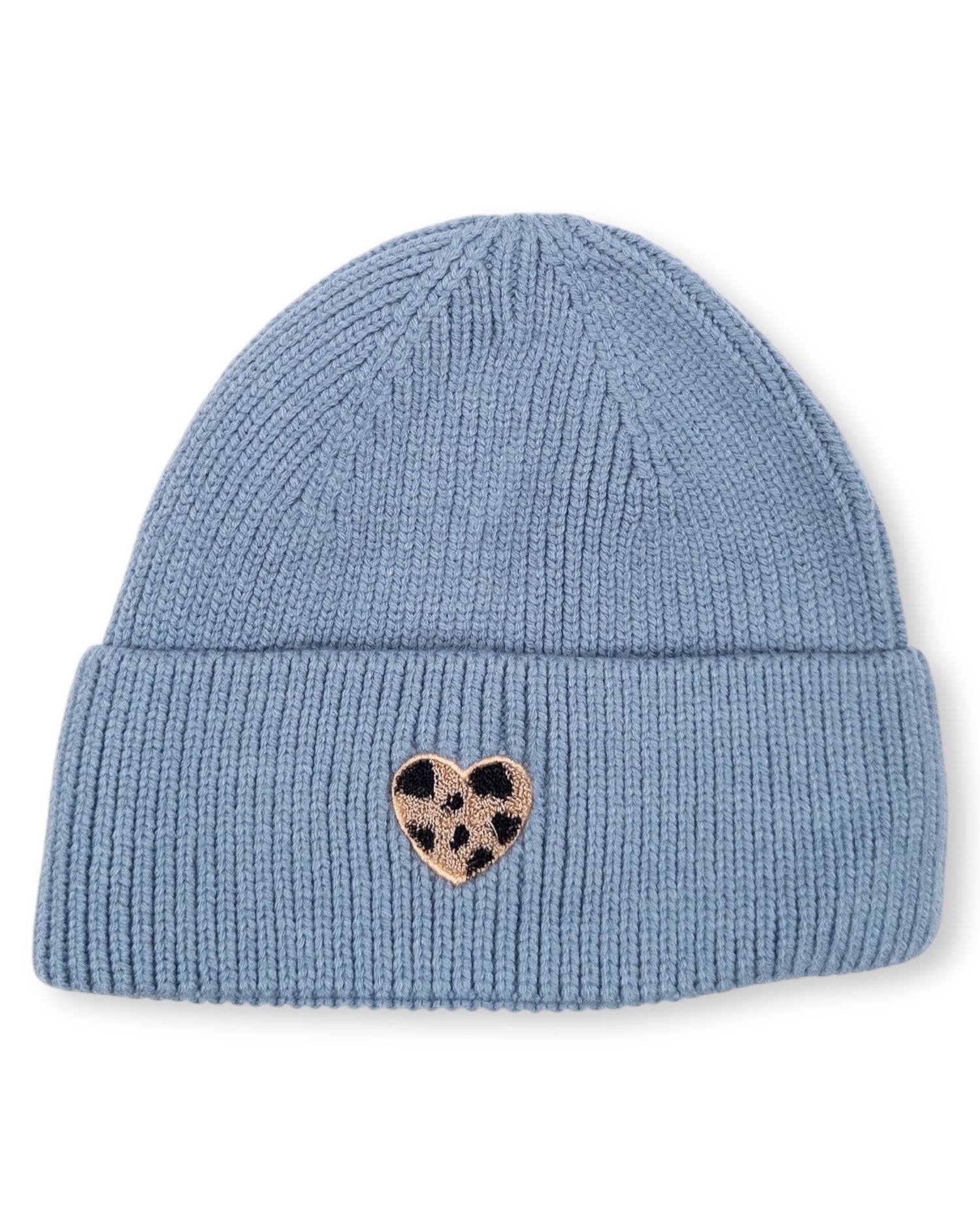 Mütze Leo Herz blau Gr. L