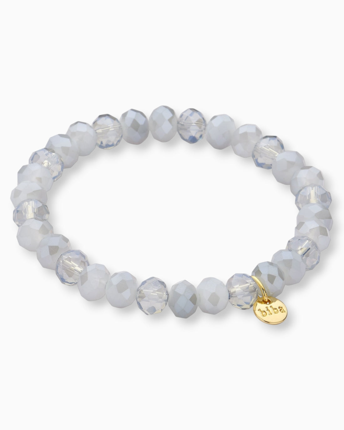 Crystal Armband grau
