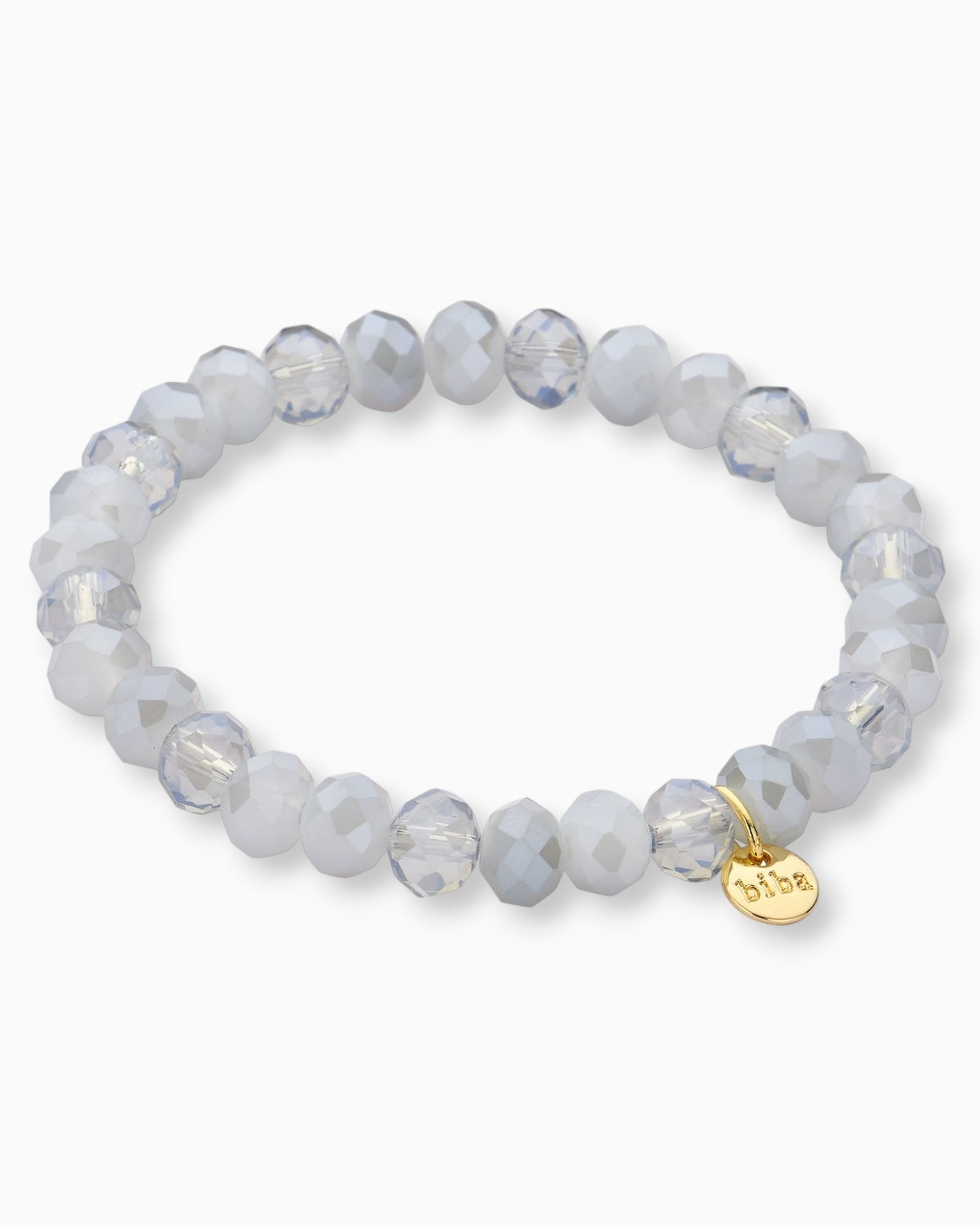 Crystal Armband grau
