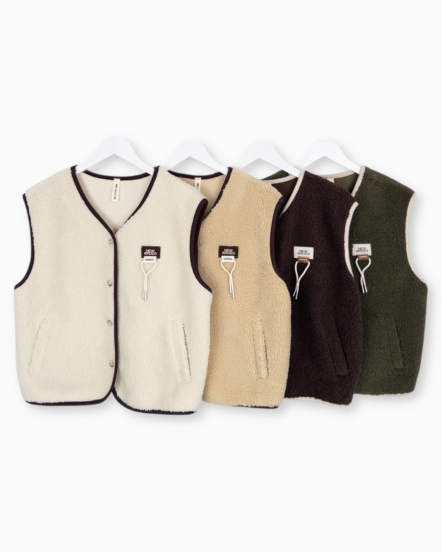 Teddy Weste Choice oliv